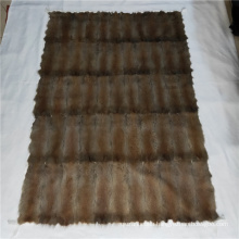 natural color squirrel fur skin plate vair back plate squirrel plate back